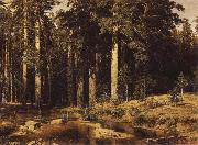 Ivan Shishkin Mast-Tree Grove oil painting artist